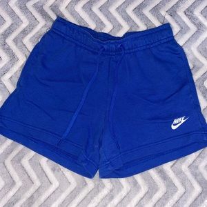 Blue Nike Sweatshorts - Size XS